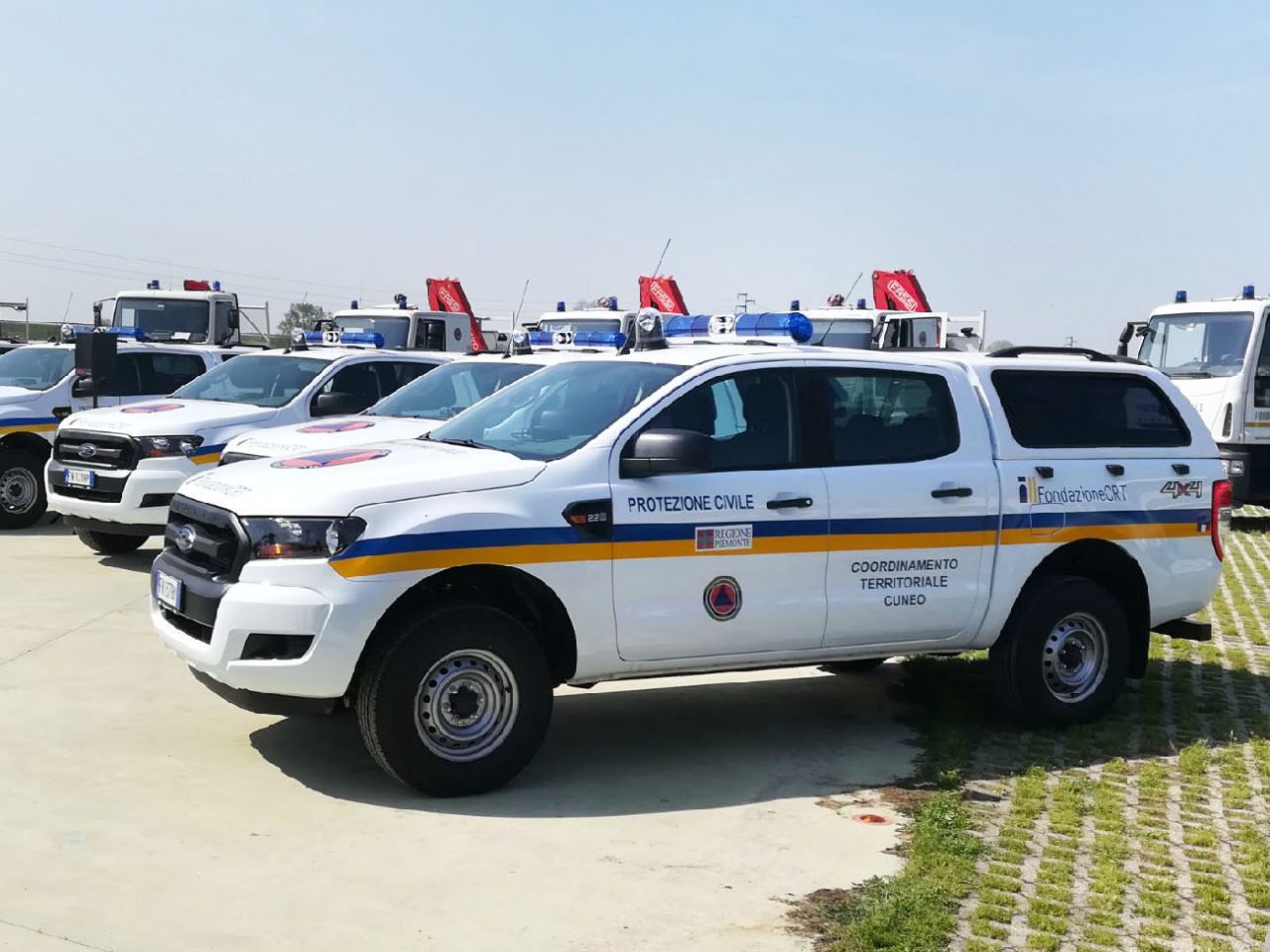 Protezione civile: in arrivo 34 nuovi Pick Up, due nel novarese