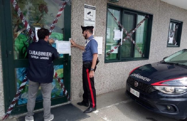 Imprenditore novarese nei guai per lavoro in nero