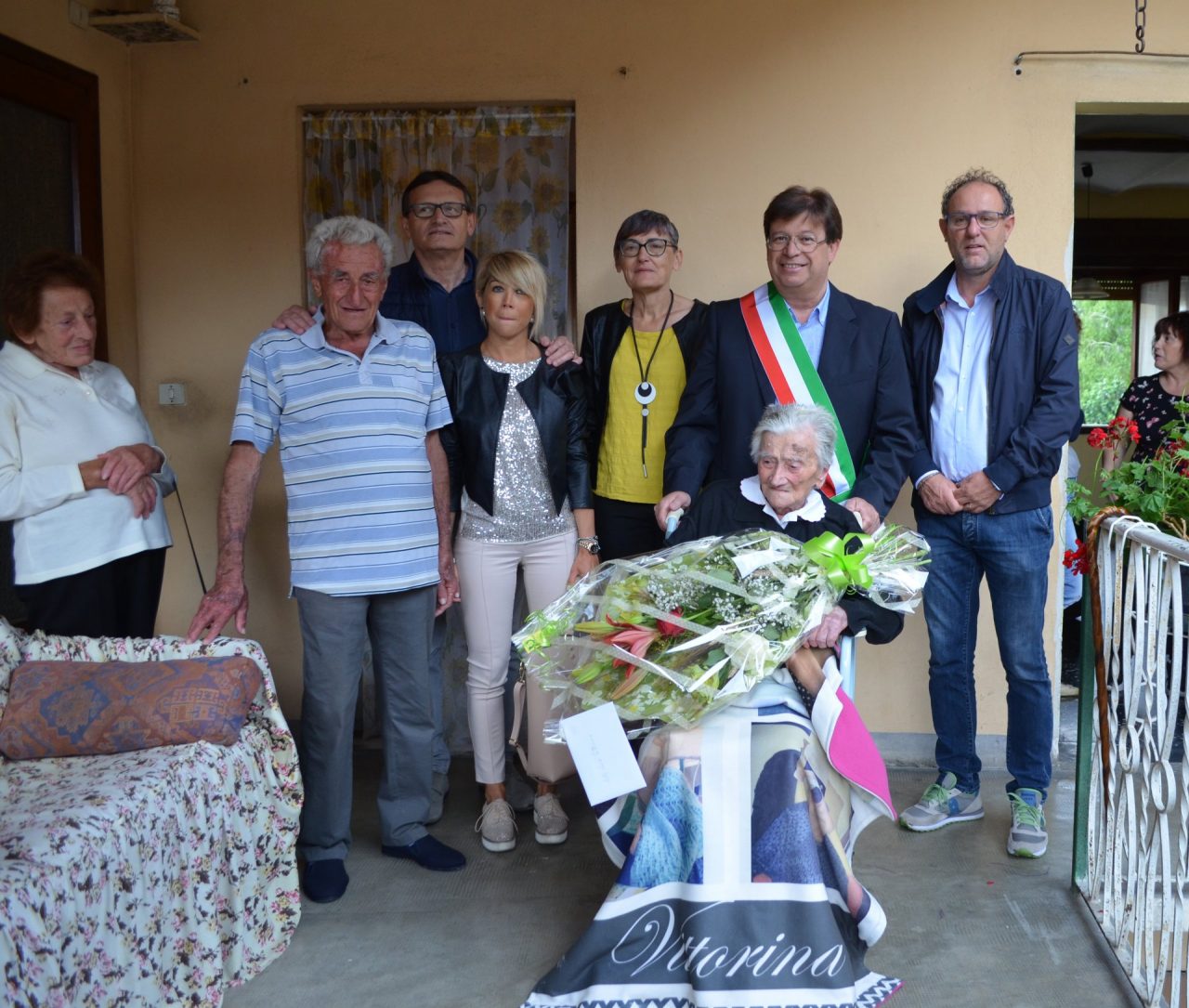 Sizzano: Vittorina Zoppis, 108 anni e un secolo di ricordi