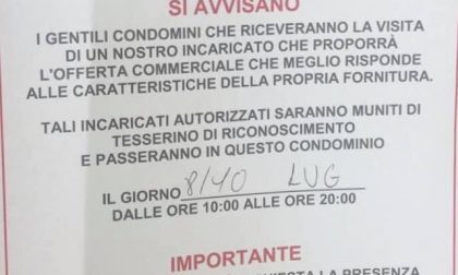 Gusmeroli “non aprite quella porta”. Truffa in agguato?