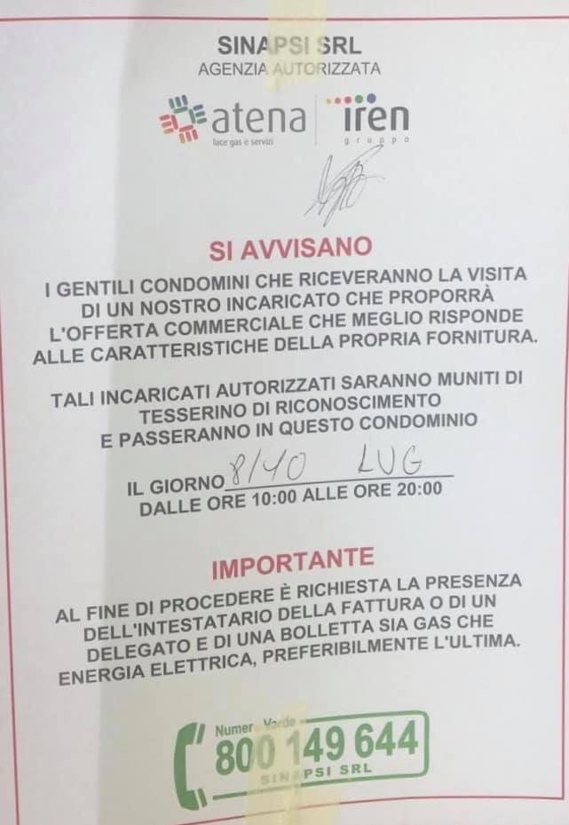 Gusmeroli “non aprite quella porta”. Truffa in agguato?