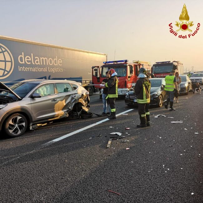Doppio incidente sull’autostrada A4 Torino-Milano, forti rallentamenti