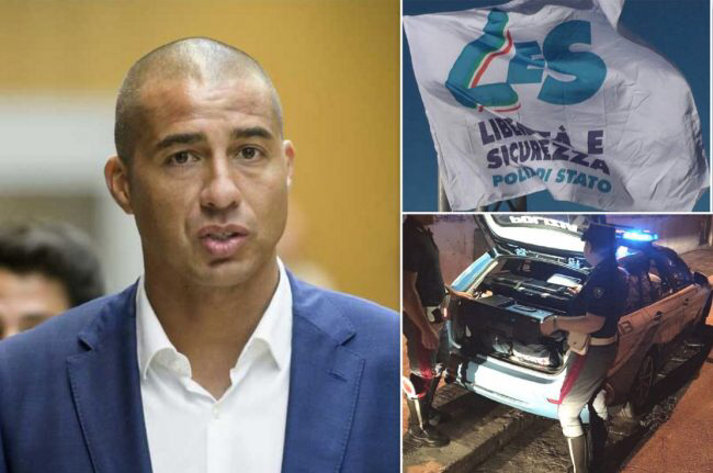 Trezeguet ubriaco, insulta i Poliziotti, ma riceve il plauso del sindacato di Polizia