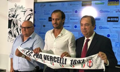 Alberto Gilardino nuovo allenatore della Pro Vercelli