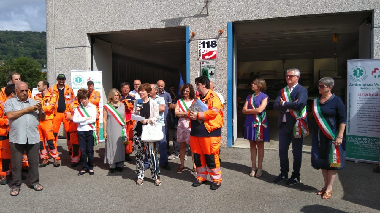 Ambulanza del Vergante, oggi la grande festa