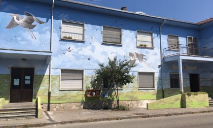 Un murales per il Centro per le famiglie