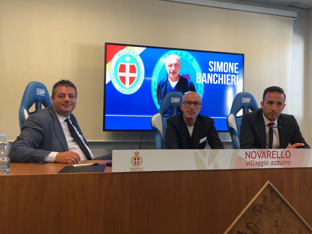 Il Novara Calcio presenta mister Banchieri | VIDEO