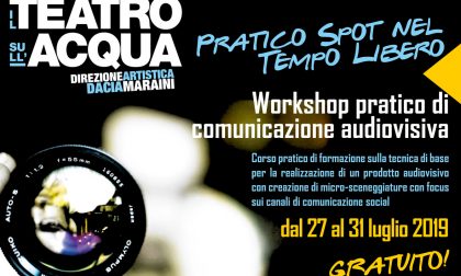 Workshop di comunicazione visiva col teatro sull'acqua