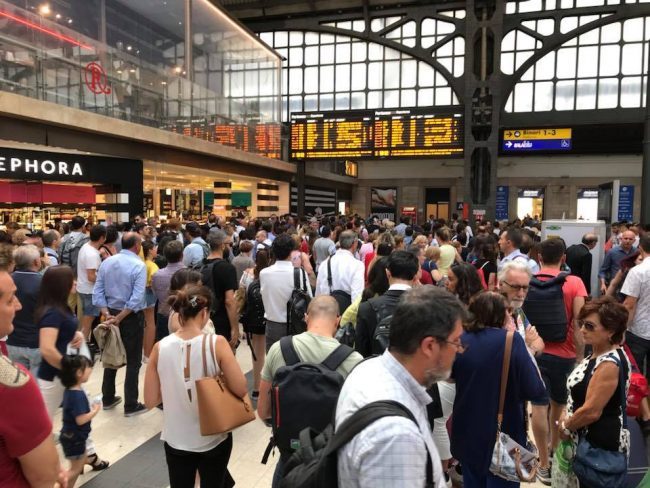 Oggi sciopero dei treni: non sono previste fasce di garanzia