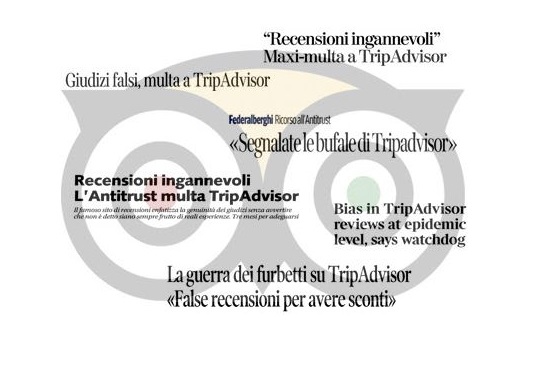 100mila euro di multa a Tripadvisor, Federalberghi: “Stop alle recensioni anonime”