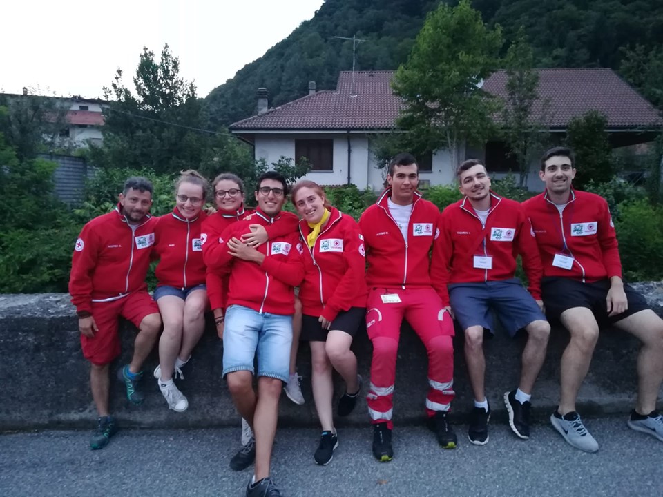 Croce Rossa, campo estivo in Valsesia