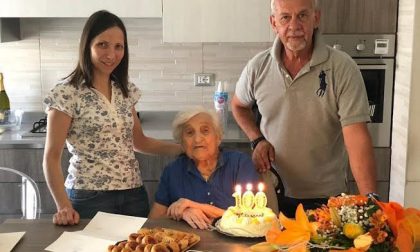Una nuova centenaria in città: auguri nonna Pierina
