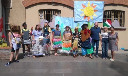 A Borgomanero la sfilata di moda con materiali di recupero