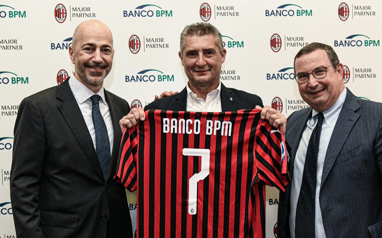 Milan, rinnovata la partnership con Banco Bpm