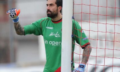 Gozzano: saluta il portiere Casadei