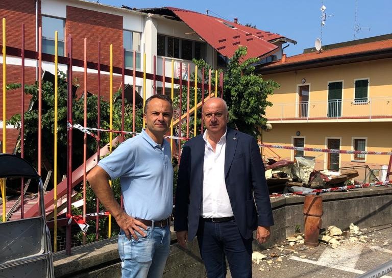 I ringraziamenti del sindaco di Gozzano colpita dal maltempo