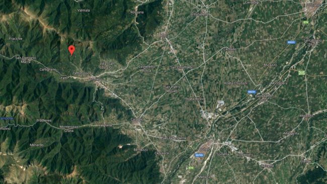 Scossa di terremoto di magnitudo 2.3 stamattina in Piemonte