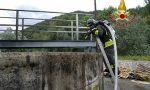 Borgosesia, incendio al lanificio Colombo