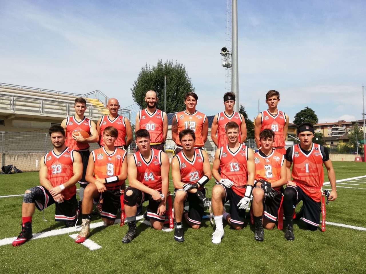 Gli Arona 65ers vincono il Campionato Nazionale di Flag football
