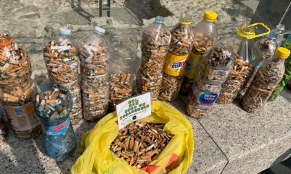 Novara Green raccoglie 25mila mozziconi in centro a Novara