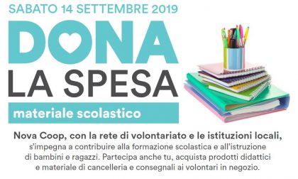 Dona la spesa: con Novacoop un aiuto alle famiglie in difficoltà