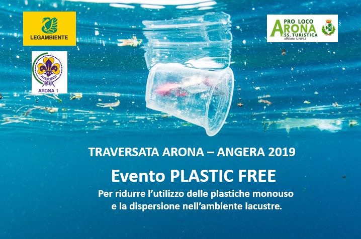 Traversata Angera Arona: primo evento plastic free del basso Verbano