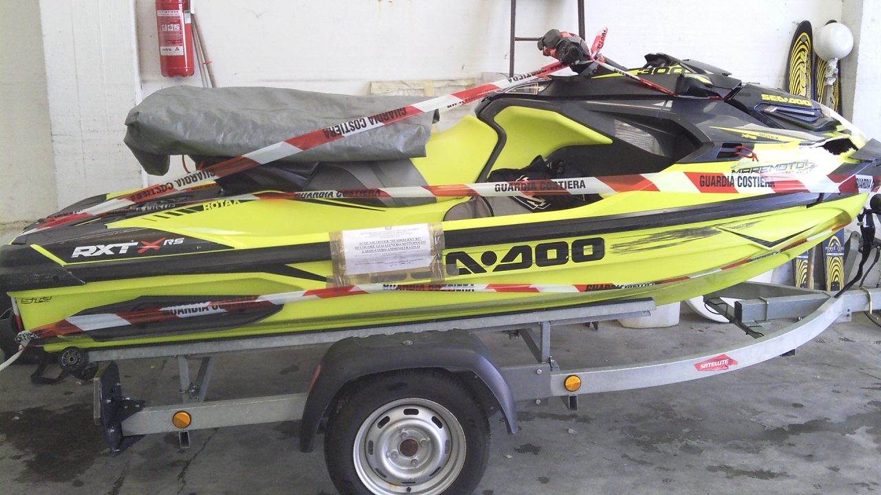 Castelletto Ticino: ubriaco con acquascooter, multa da record