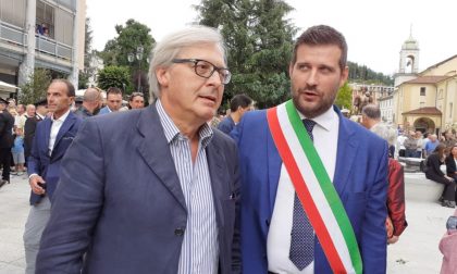Borgosesia città contro la mafia: inaugurata la fontana | LE FOTO