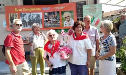 Partigiana Nini festeggia 93 anni insieme a Stella Alpina