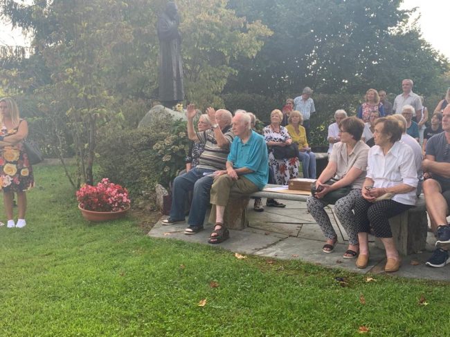 La Madonna è apparsa in Piemonte e il sole ha squarciato le nubi