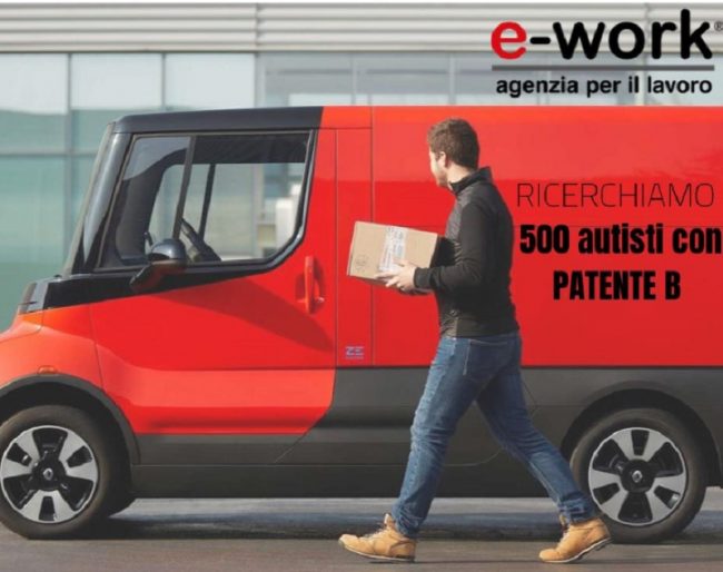 Cercasi 500 autisti: reclutamento record di e-work
