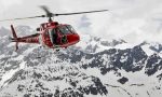 Elicottero precipita sulle vette del Monte Rosa