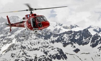 Elicottero precipita sulle vette del Monte Rosa