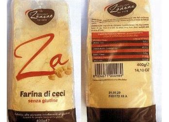 Il Ministero della salute ha ritirato dal commercio un lotto di farina di ceci