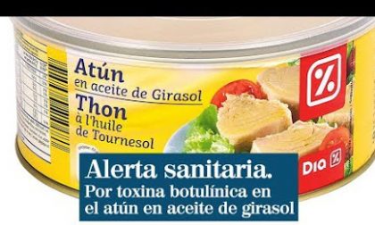 Tonno al botulino prodotto in Spagna ritirato dal mercato italiano