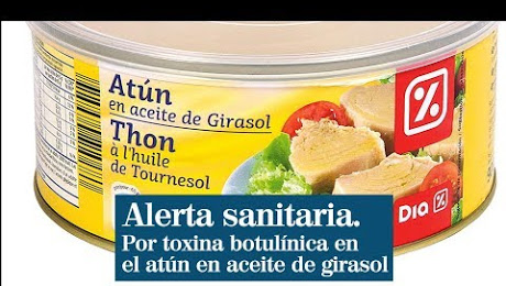 Tonno al botulino prodotto in Spagna ritirato dal mercato italiano