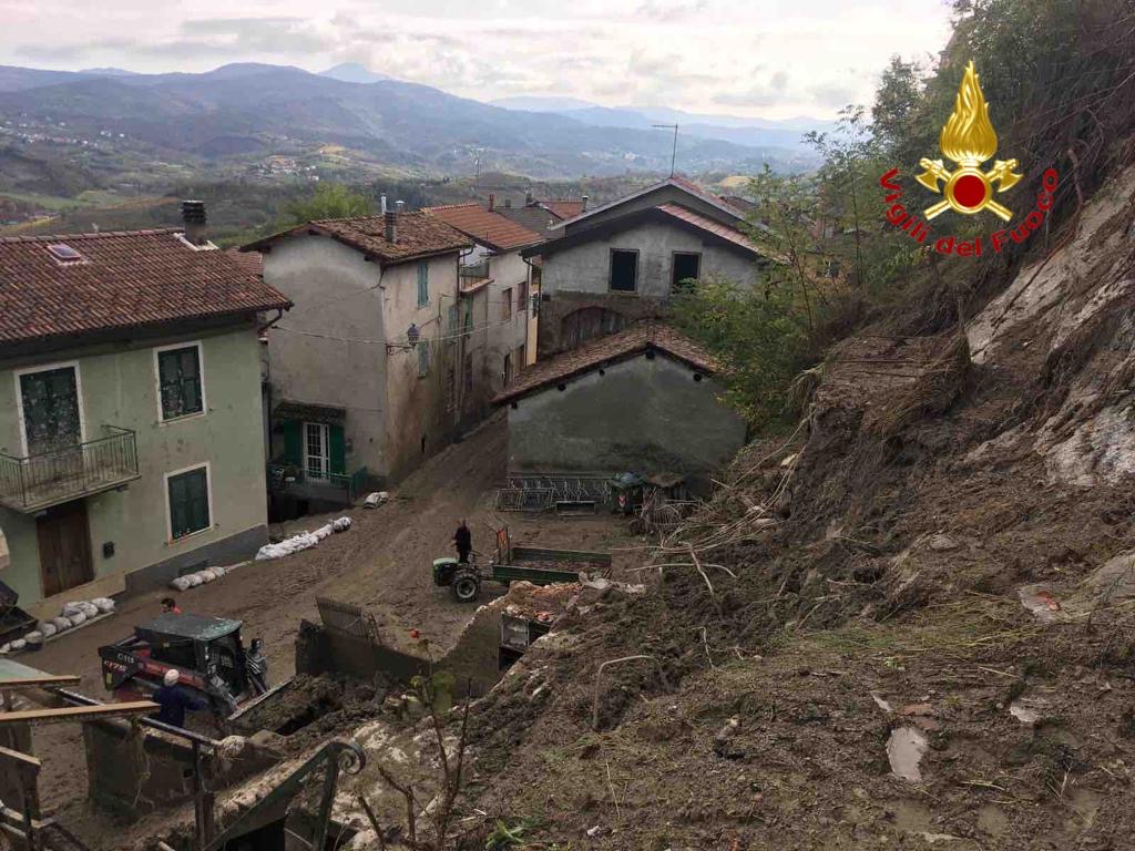Vigili del fuoco di Novara in soccorso alle popolazioni dell’alessandrino