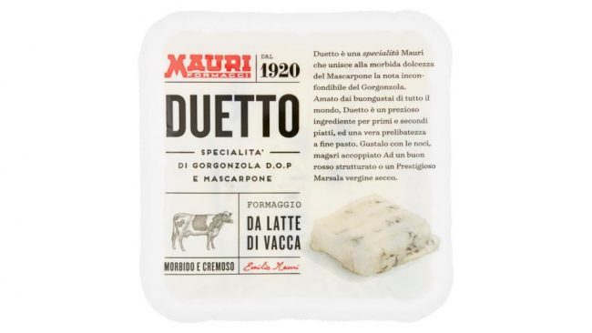 Listeria nel gorgonzola e mascarpone “Duetto” Mauri