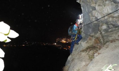 Ferrata Falconera illuminata: a Varallo progetto unico in Europa