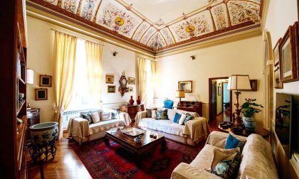 Svelato un affresco del Settecento a Palazzo Gautieri