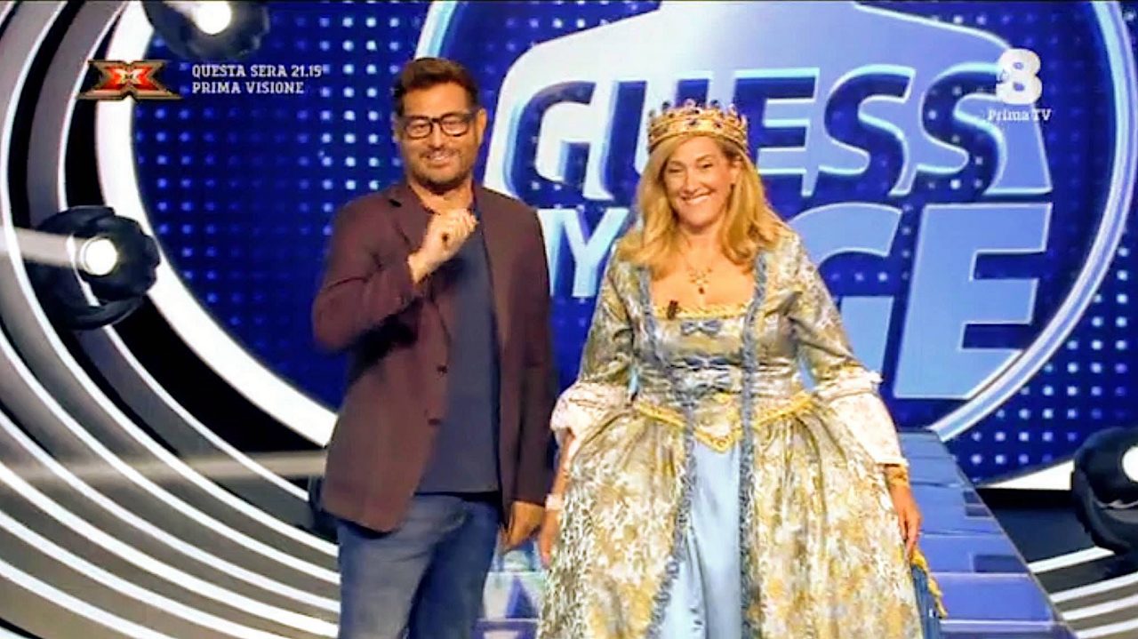 La Regina Cunetta in tv con Enrico Papi