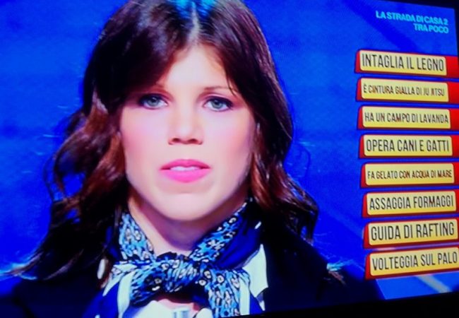 Eleonora Passadore “assaggiatrice di formaggi”, dal Piemonte ai Soliti Ignoti