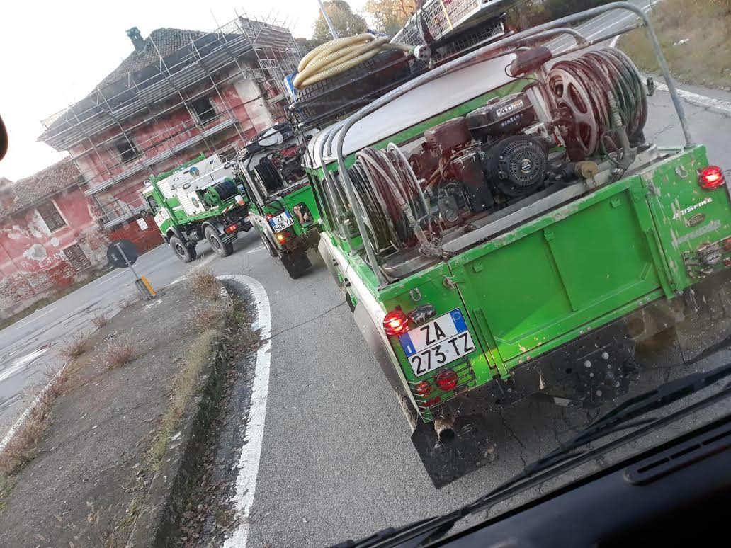 Anche l’Aib novarese sui luoghi dell’alluvione