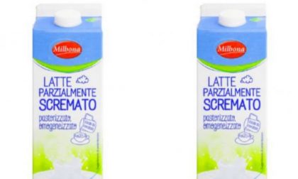 Lidl richiama latte parzialmente scremato Milbona per rischio microbiologico