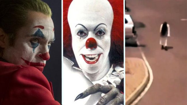 Sconosciuto travestito da It o Joker ha terrorizzato un ragazzino