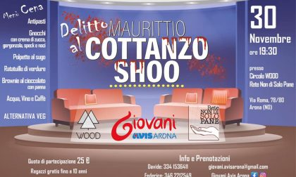 Cena con Delitto al Wood organizzata da Avis Arona