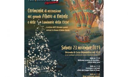 Ad Arona il Natale comincia il 23 novembre con l'accensione del grande albero