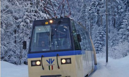 Neve, traffico interrotto sulla Vigezzina-Centovalli