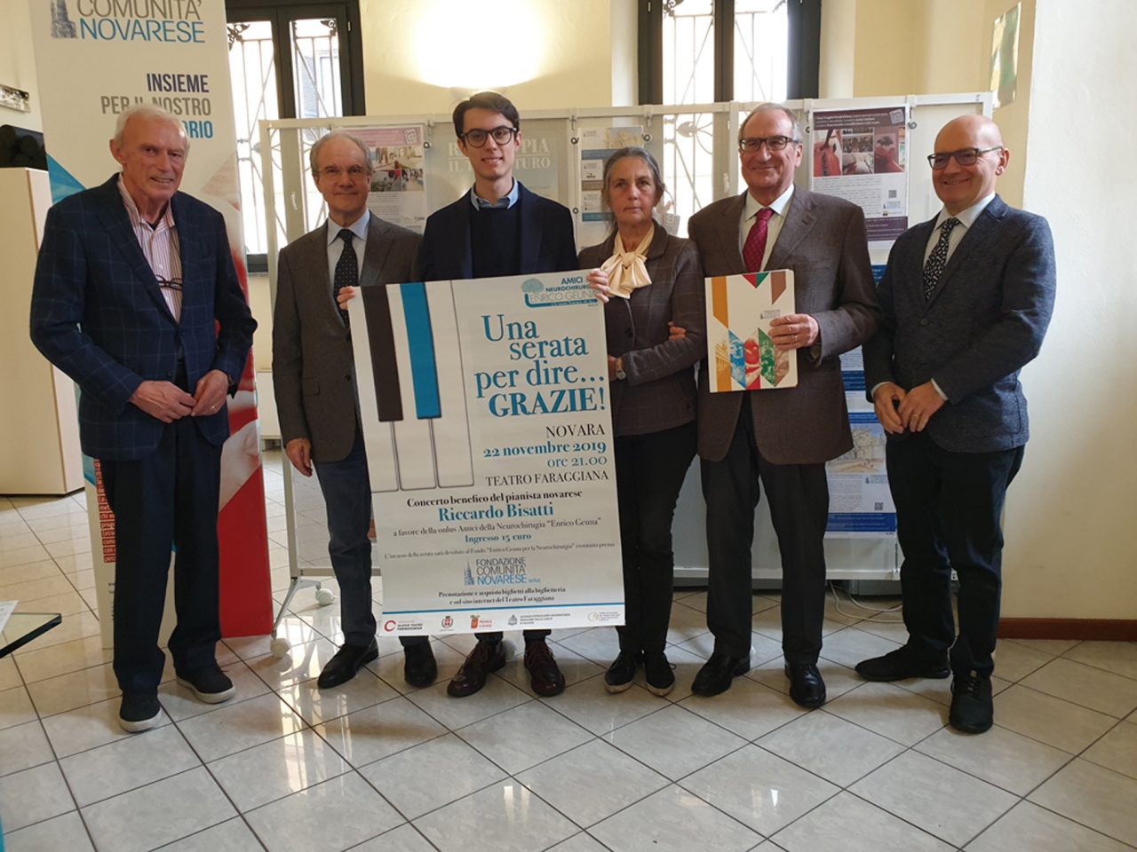 Novara, concerto benefico per la Neurochirurgia