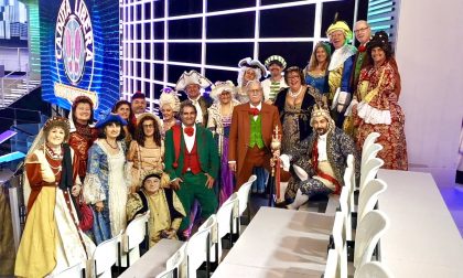 Re Biscottino a "Caduta Libera" da Jerry Scotti